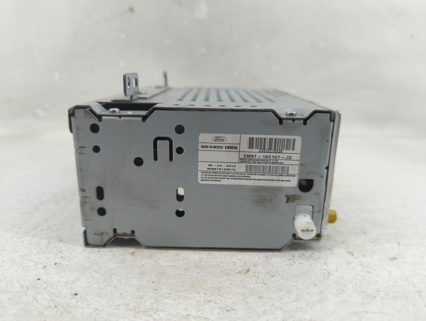 2012-2014 Ford Focus Radio AM FM Cd Player Receiver Replacement P/N:CM5T-19C107-JD Fits Fits 2012 2013 2014 OEM Used Auto Pa
