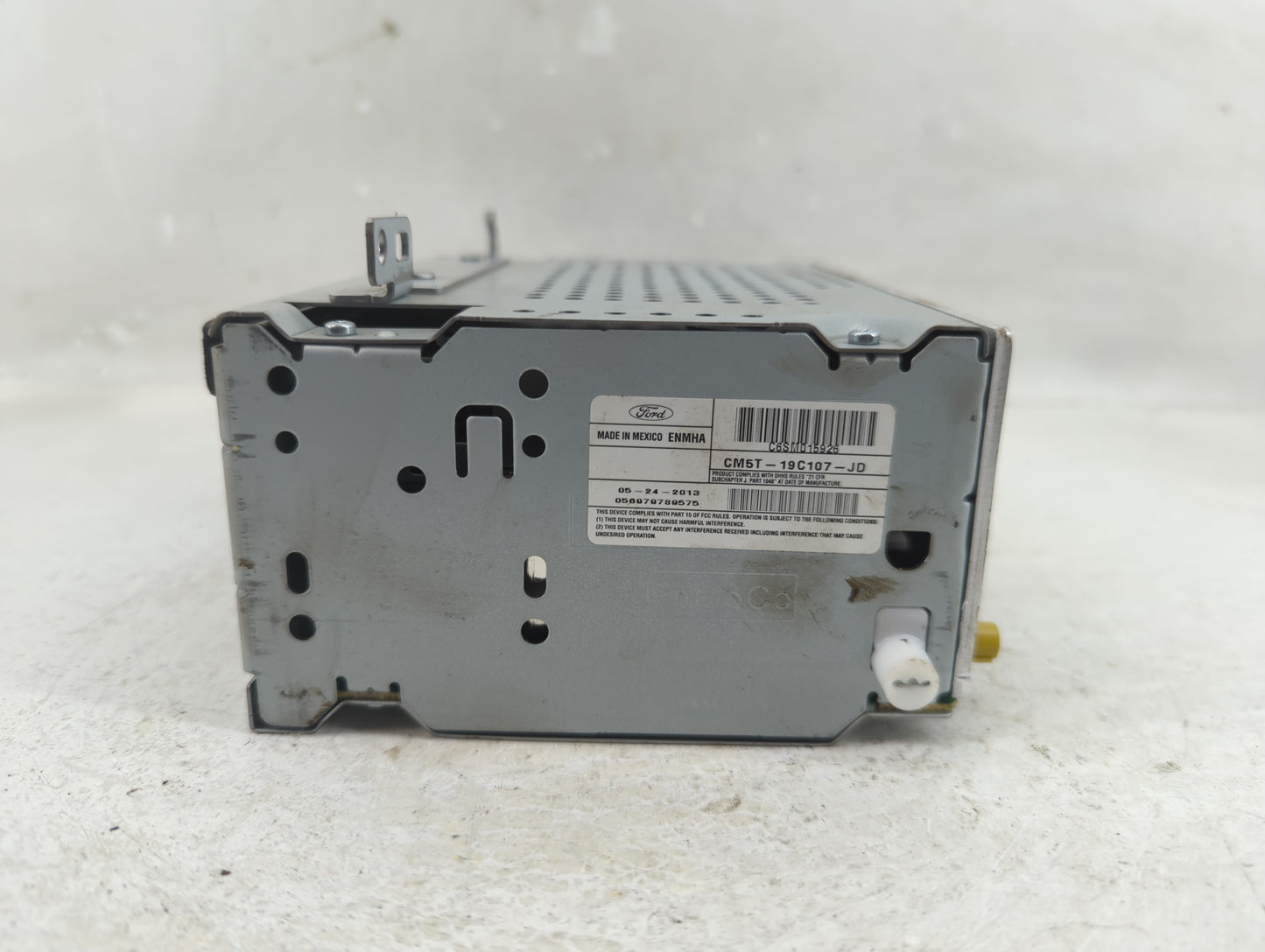 2012-2014 Ford Focus Radio AM FM Cd Player Receiver Replacement P/N:CM5T-19C107-JD Fits Fits 2012 2013 2014 OEM Used Auto Pa