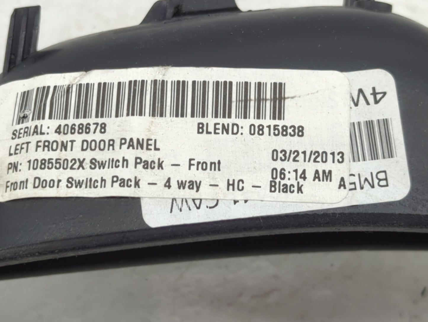 2012-2018 Ford Focus Master Power Window Switch Replacement Driver Side Left P/N:1085502X Fits OEM Used Auto Parts - Oemused