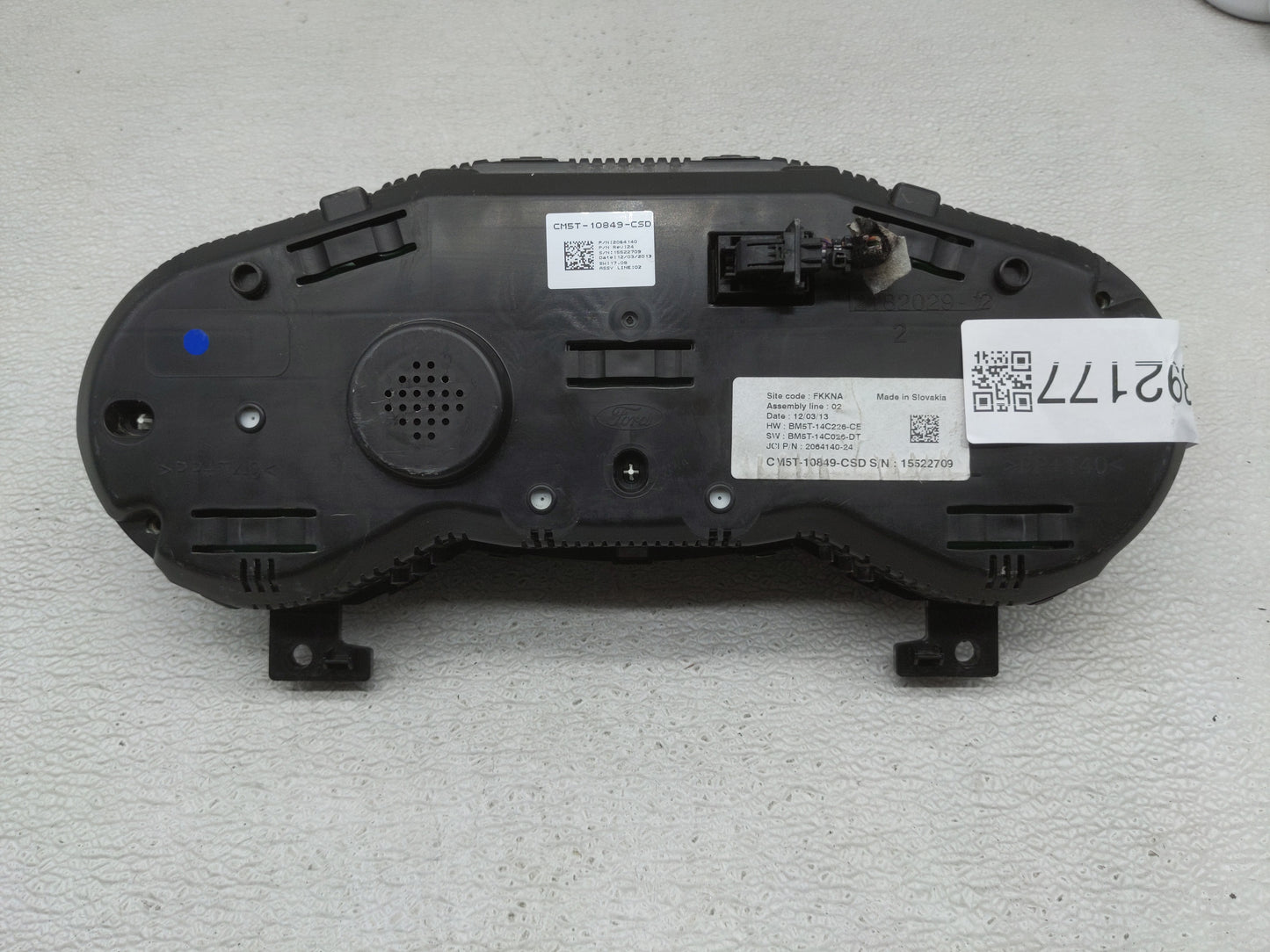 2013-2014 Ford Focus Instrument Cluster Speedometer Gauges P/N:CM5T-10849-CSD Fits Fits 2013 2014 OEM Used Auto Parts - Oemu