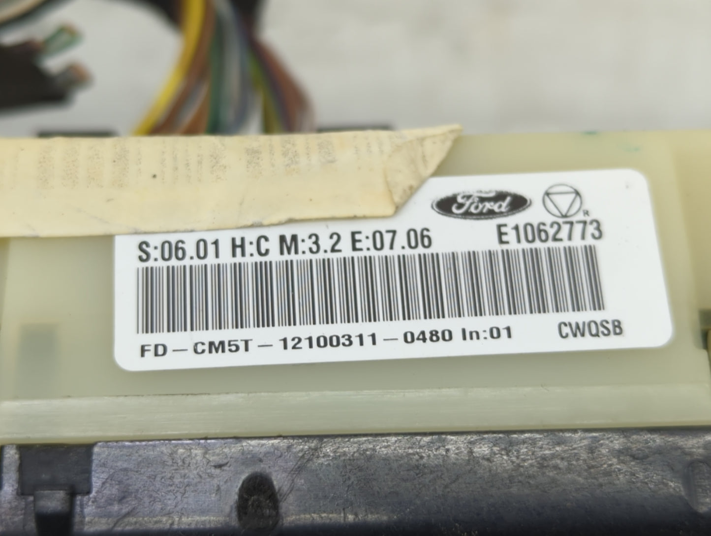 2013-2014 Ford Focus Climate Control Module Temperature AC/Heater Replacement P/N:E1062773 Fits Fits 2013 2014 OEM Used Auto