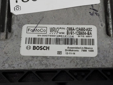 2012-2013 Ford Focus PCM Engine Control Computer ECU ECM PCU OEM P/N:CM5A-12A650-ASC Fits Fits 2012 2013 OEM Used Auto Parts