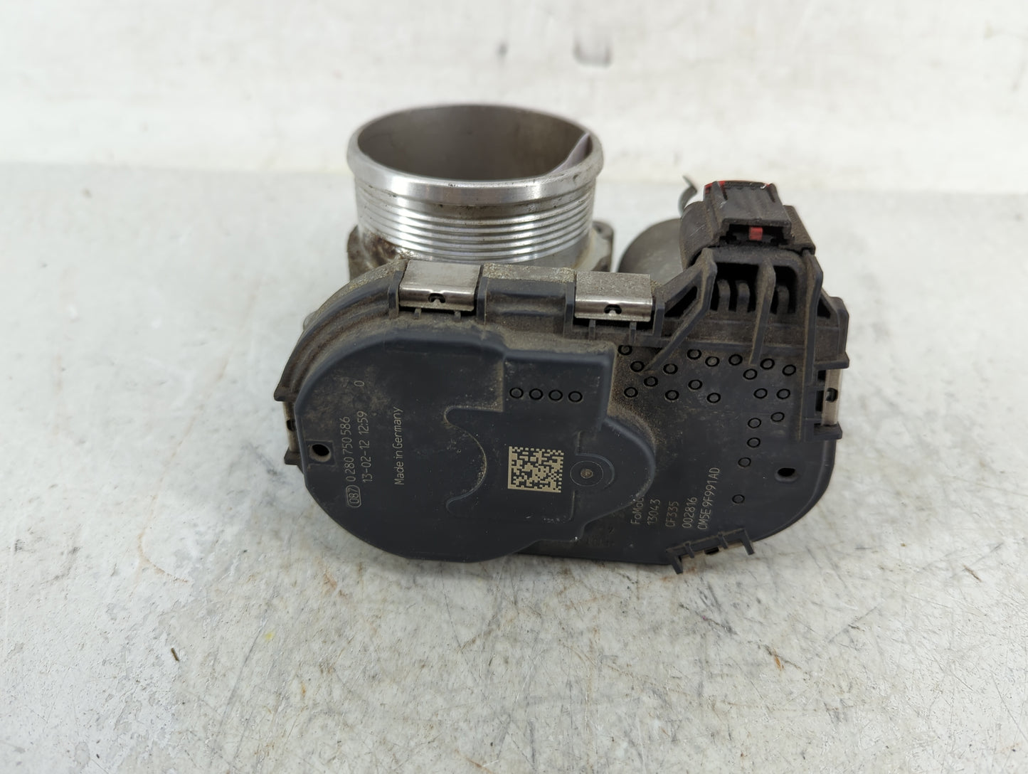 2012-2013 Ford Focus Throttle Body P/N:0280750586 CM5E9F991AD Fits Fits 2012 2013 2014 2015 2016 2017 OEM Used Auto Parts - 