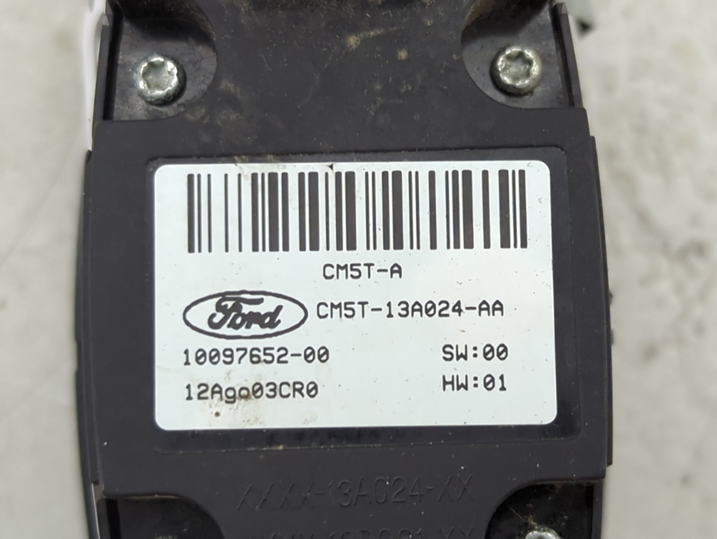 2013 Ford Focus Headlight Head Light Switch Lamp Control Cm5t-13a024-aa - Oemusedautoparts1.com