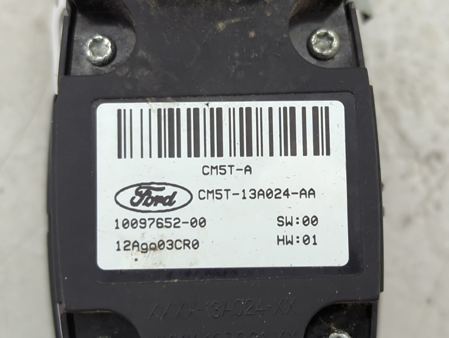 2013 Ford Focus Headlight Head Light Switch Lamp Control Cm5t-13a024-aa - Oemusedautoparts1.com