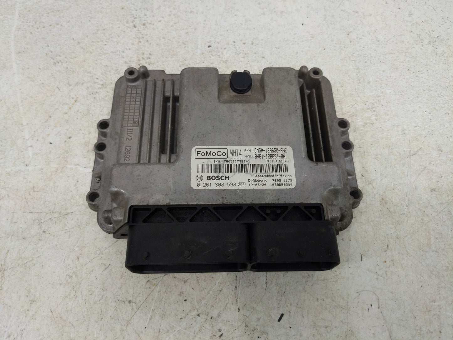 2012-2013 Ford Focus PCM Engine Control Computer ECU ECM PCU OEM P/N:CM5A-12A650-AHE 0 261 S08 598 Fits Fits 2012 2013 OEM U