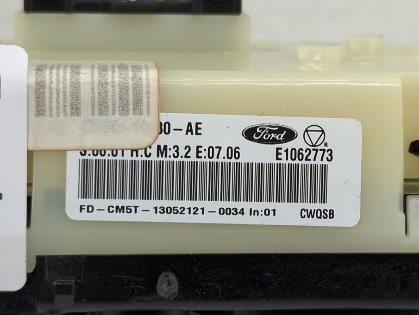 2013-2014 Ford Focus Climate Control Module Temperature AC/Heater Replacement P/N:E1062773 Fits Fits 2013 2014 OEM Used Auto