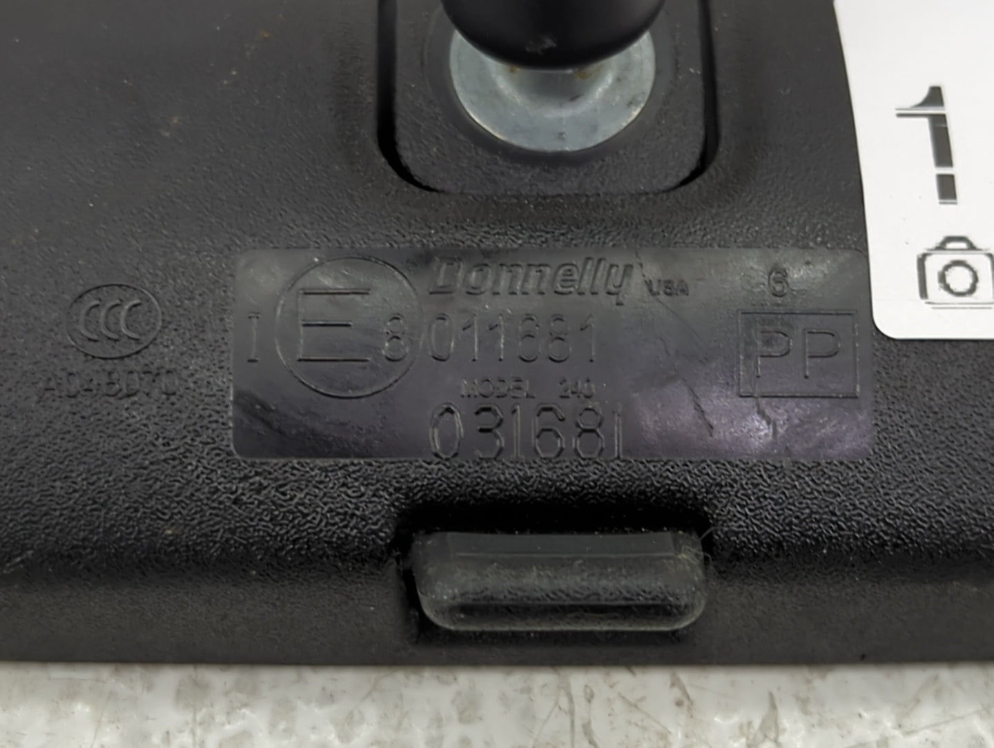 2010-2018 Ford Focus Interior Rear View Mirror Replacement OEM P/N:E8011681 Fits OEM Used Auto Parts - Oemusedautoparts1.com