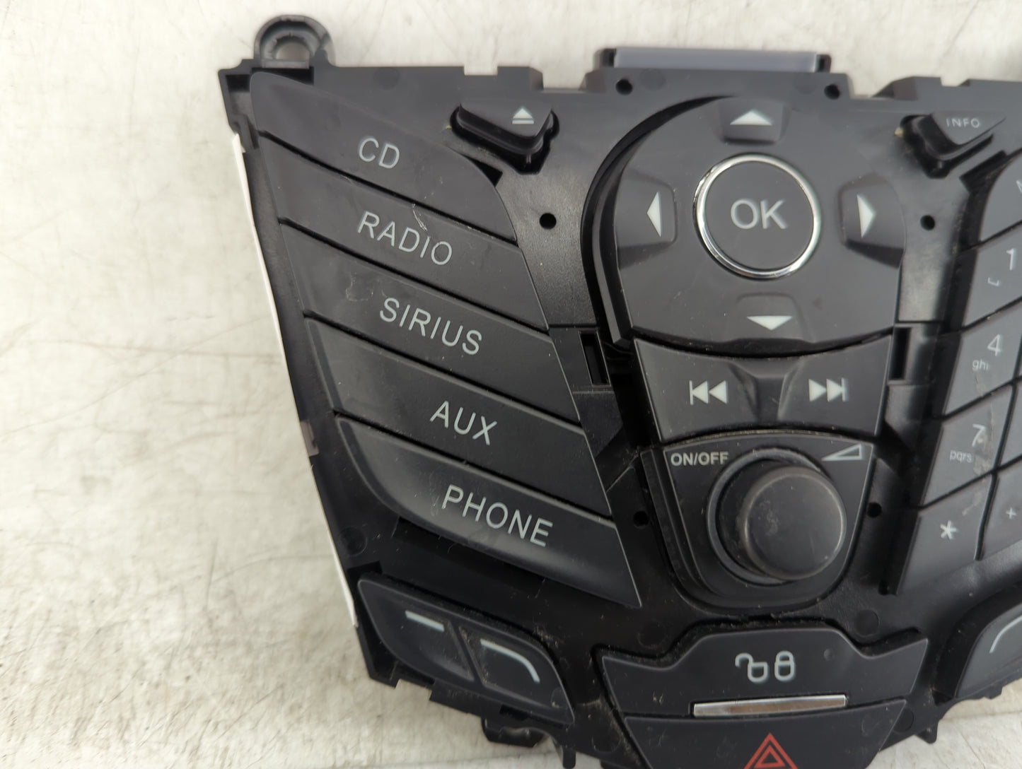 2012-2013 Ford Focus Radio Control Panel - Oemusedautoparts1.com