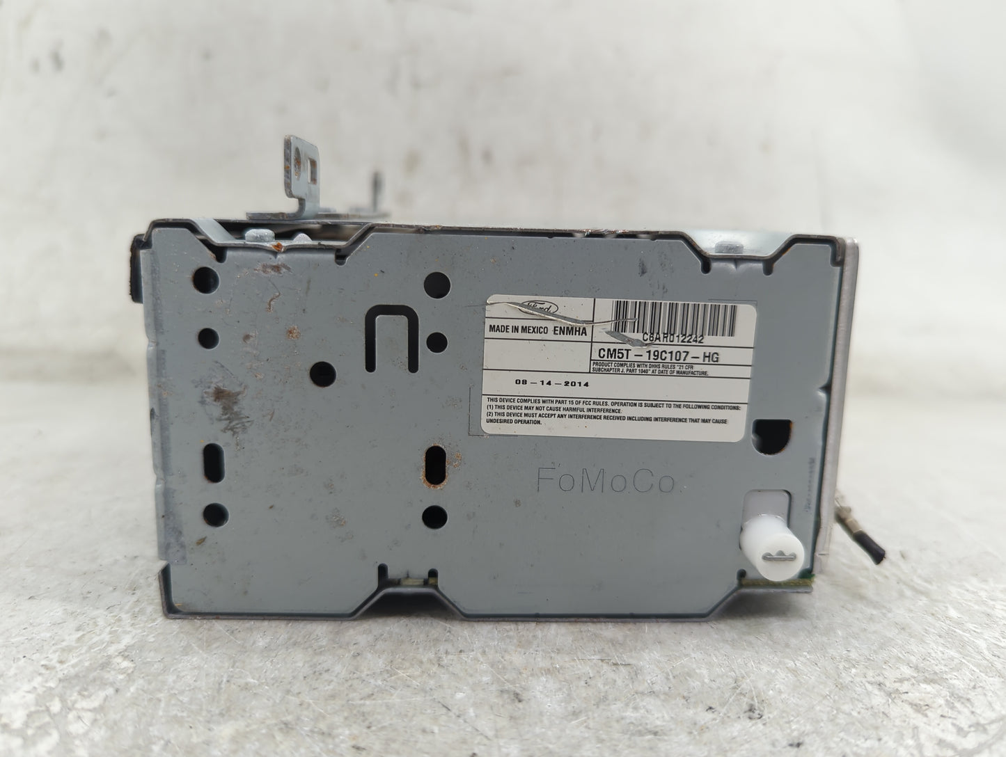 2012-2014 Ford Focus Radio AM FM Cd Player Receiver Replacement P/N:CM5T-19C107-HG CM5T-19C107-JC Fits Fits 2012 2013 2014 O