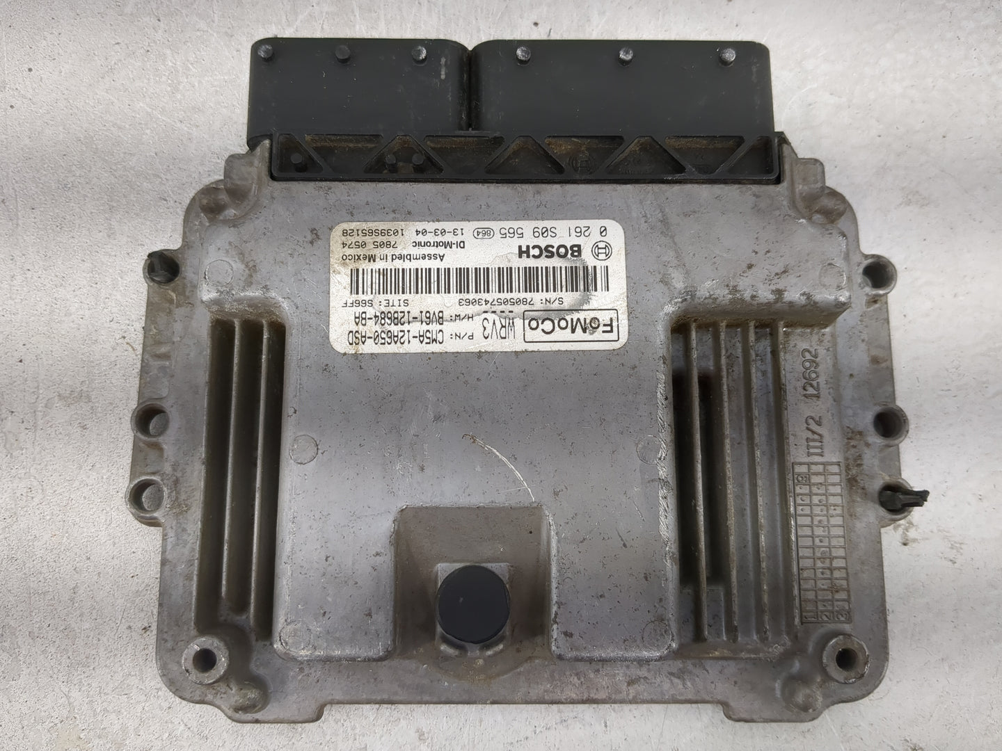 2013-2018 Ford Focus PCM Engine Control Computer ECU ECM PCU OEM P/N:CM5A-12A650-ASD BV61-12B684-BA Fits OEM Used Auto Parts