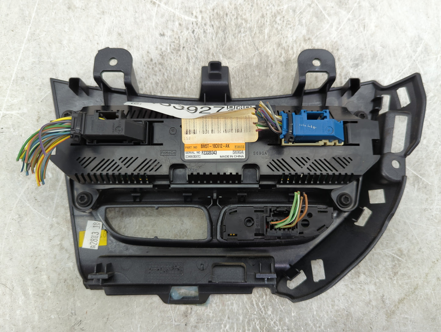 2013-2014 Ford Focus Climate Control Module Temperature AC/Heater Replacement P/N:BM5T-18C612-AK Fits Fits 2013 2014 OEM Use