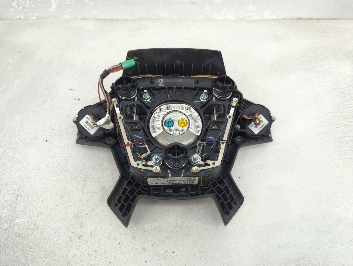 2012-2014 Ford Focus Air Bag Driver Left Steering Wheel Mounted P/N:DM51A042B85 DB3ZHE, D15E163B1B278 Fits Fits 2012 2013 20