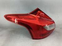 2012-2014 Ford Focus Tail Light Assembly Driver Left OEM P/N:BM51-13405-F Fits Fits 2012 2013 2014 OEM Used Auto Parts - Oem
