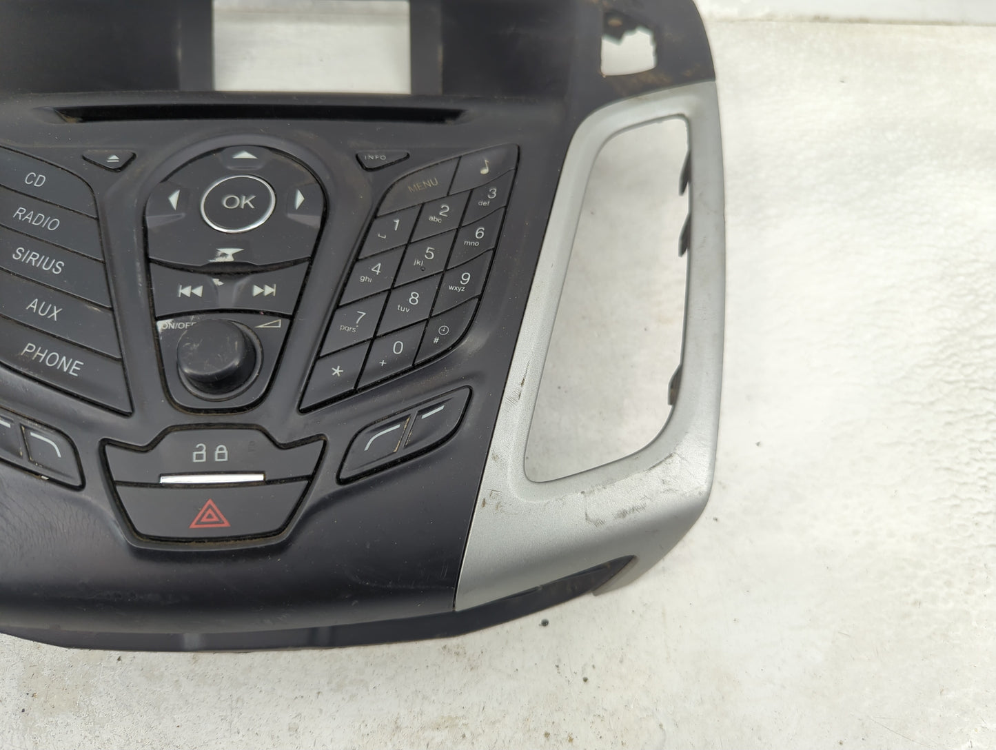 2012-2013 Ford Focus Radio Control Panel - Oemusedautoparts1.com