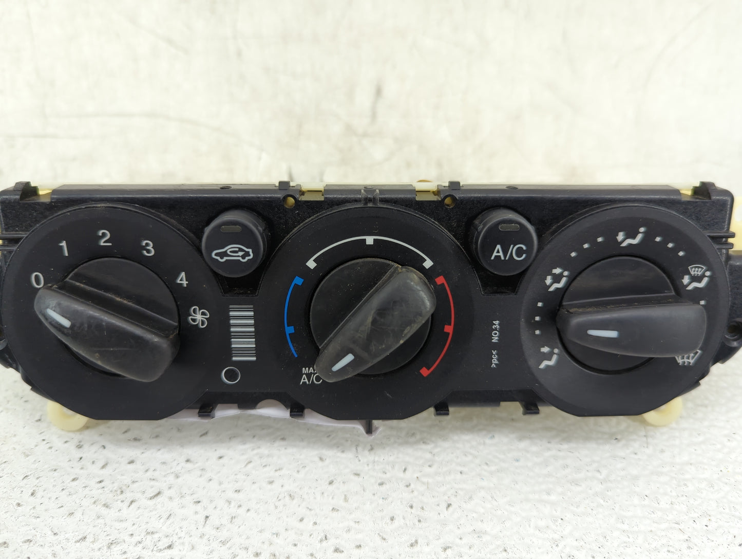 2013-2014 Ford Focus Climate Control Module Temperature AC/Heater Replacement Fits Fits 2013 2014 OEM Used Auto Parts - Oemu