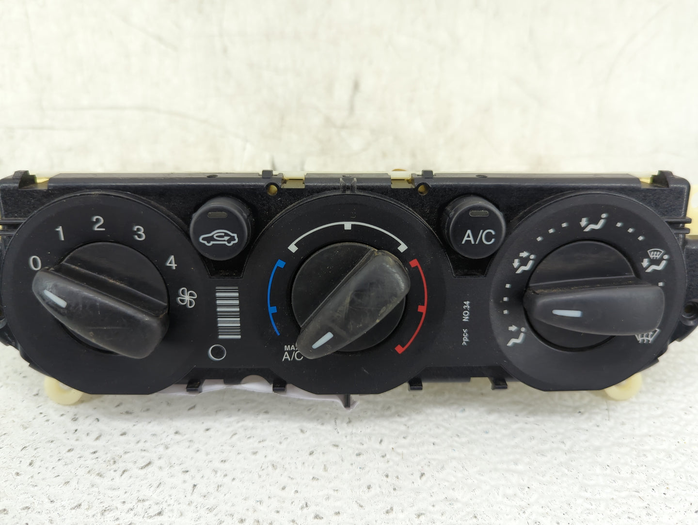 2013-2014 Ford Focus Climate Control Module Temperature AC/Heater Replacement Fits Fits 2013 2014 OEM Used Auto Parts - Oemu