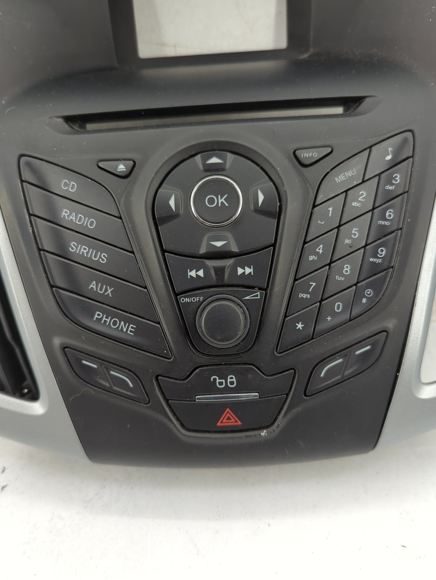 2012-2013 Ford Focus Radio Control Panel - Oemusedautoparts1.com