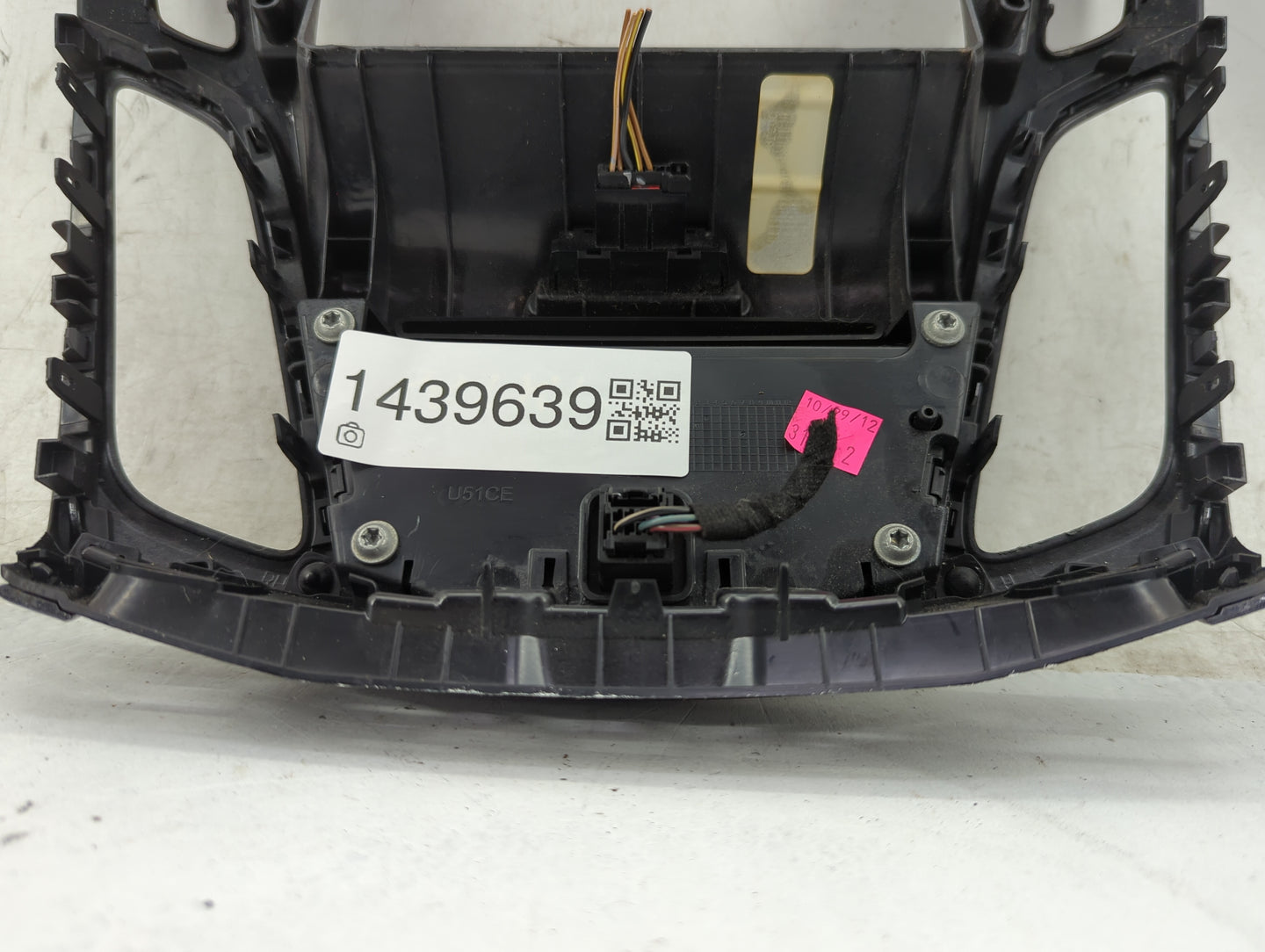 2013 Ford Focus Radio Control Panel Black - Oemusedautoparts1.com