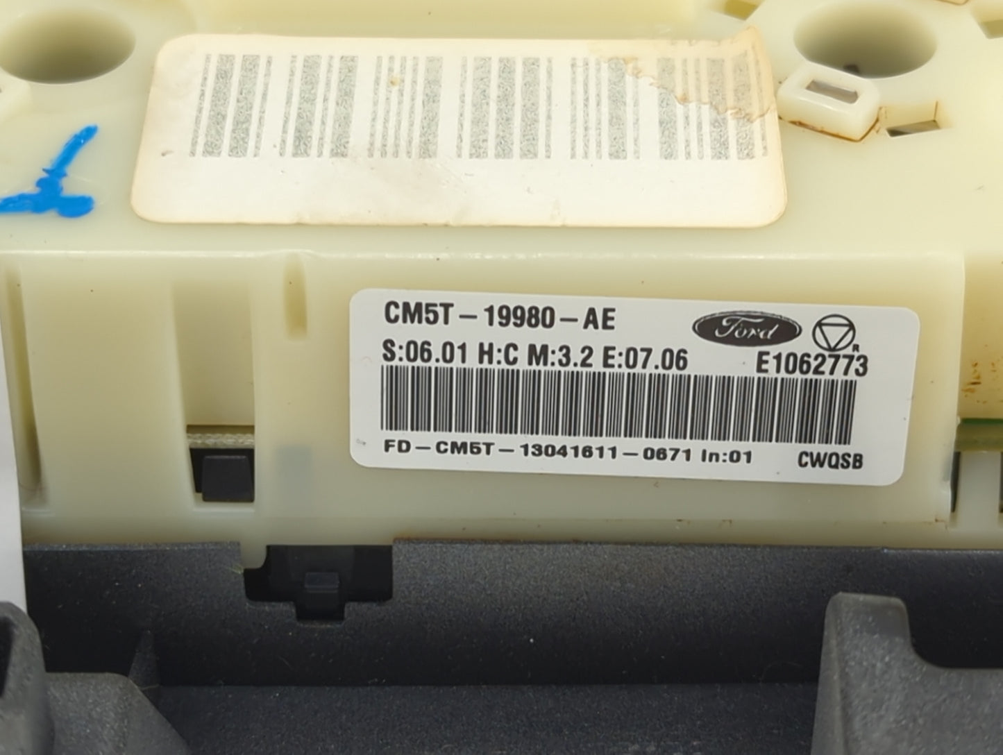 2013-2014 Ford Focus Climate Control Module Temperature AC/Heater Replacement P/N:CM5T-19980-AE Fits Fits 2013 2014 OEM Used