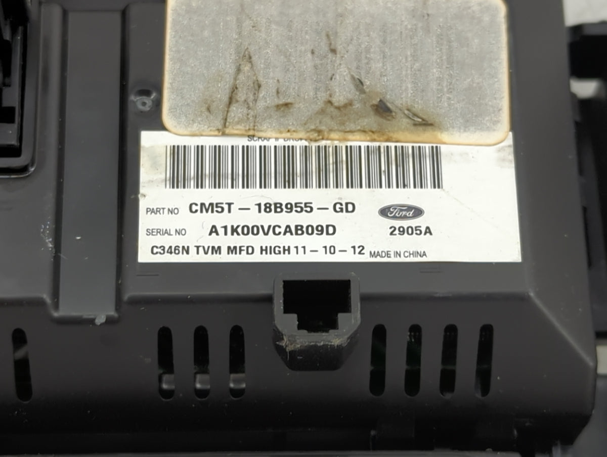 2012-2014 Ford Focus Information Radio Display Screen 1440217 - Oemusedautoparts1.com