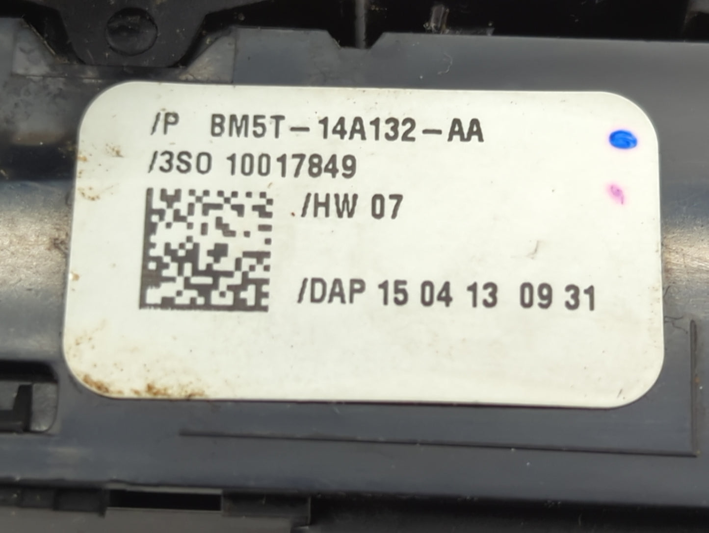 2012-2018 Ford Focus Master Power Window Switch Replacement Driver Side Left P/N:BM5T-14A132-AA Fits OEM Used Auto Parts - O