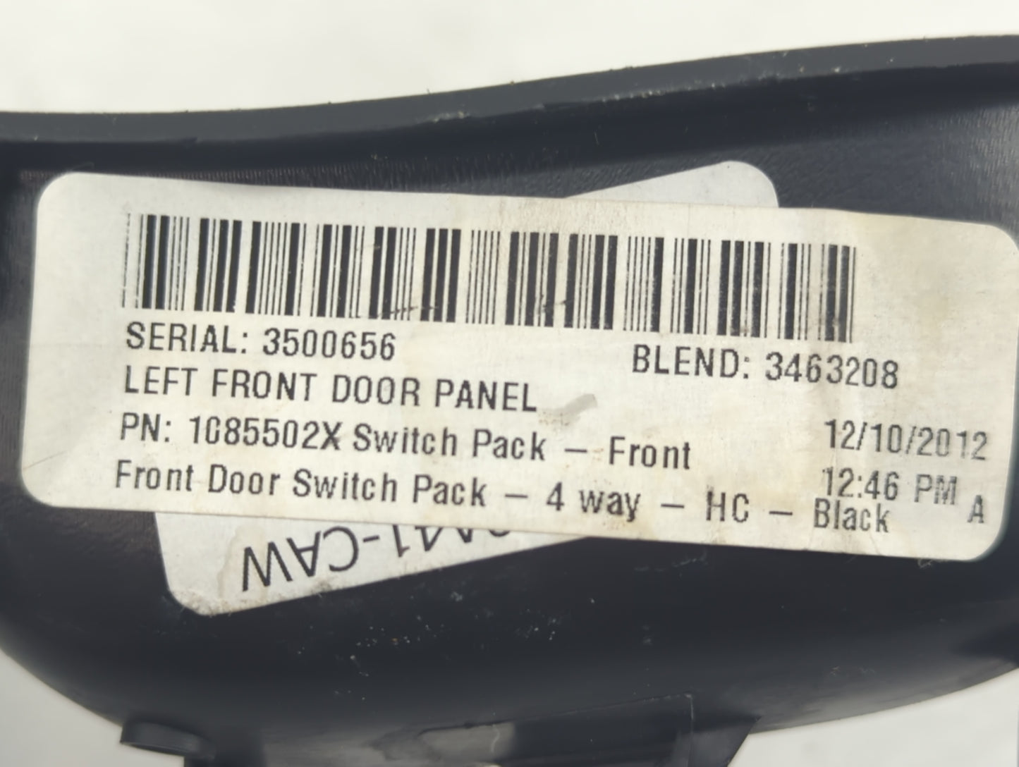 2012-2018 Ford Focus Master Power Window Switch Replacement Driver Side Left P/N:1G85502X Fits OEM Used Auto Parts - Oemused