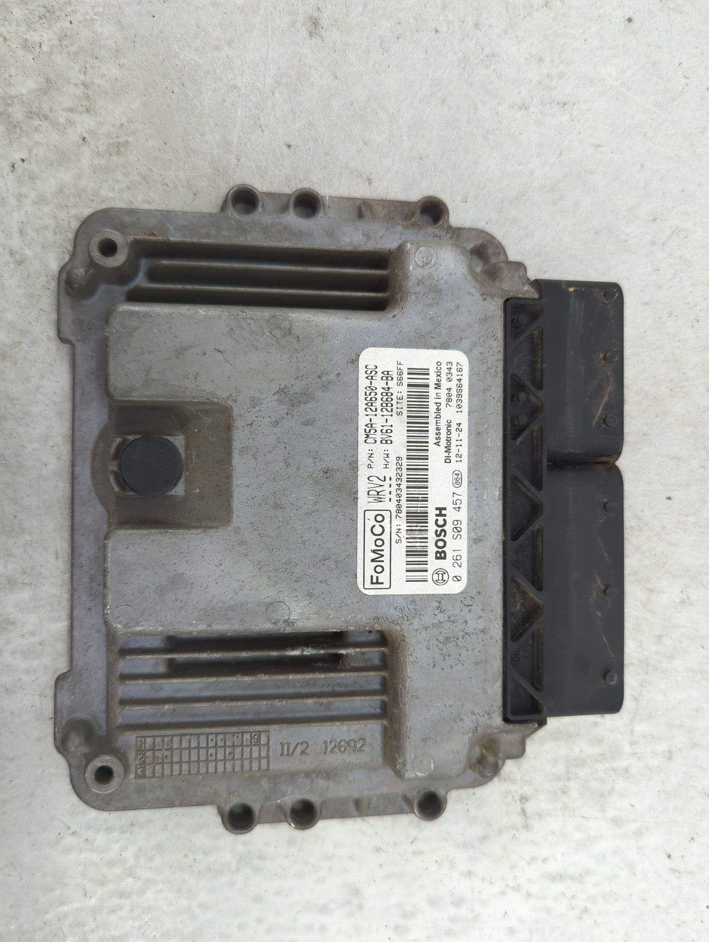 2012-2013 Ford Focus PCM Engine Control Computer ECU ECM PCU OEM P/N:CM5A-12A650-ASC BV61-12B684-BA Fits Fits 2012 2013 OEM 