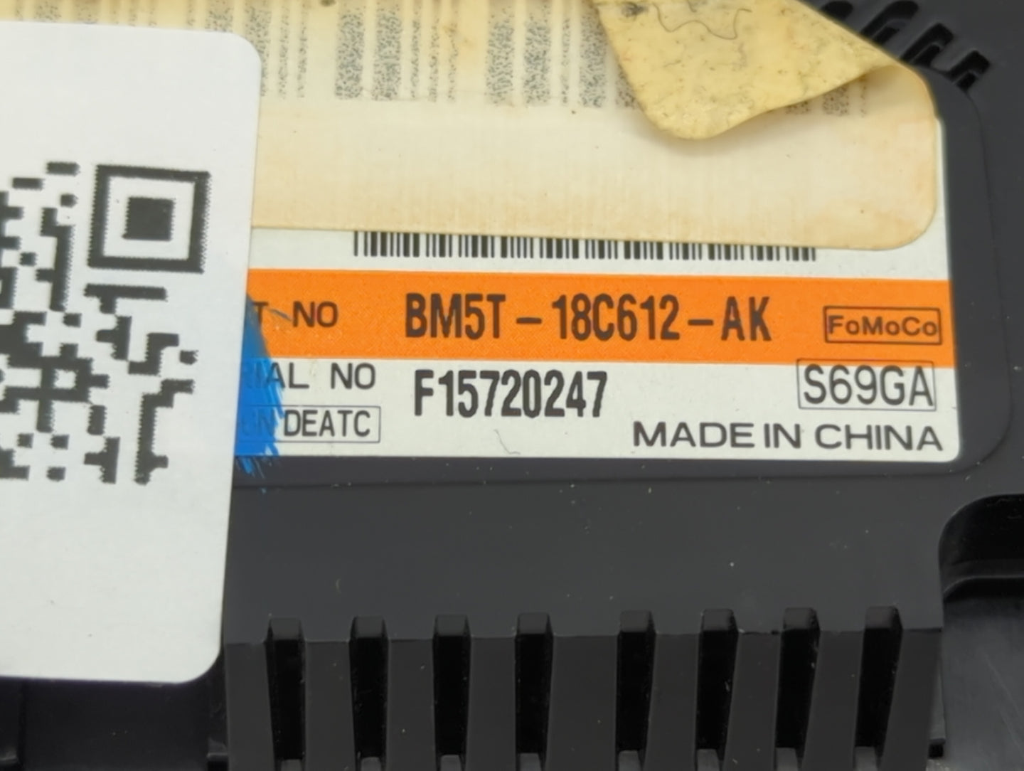 2013-2014 Ford Focus Climate Control Module Temperature AC/Heater Replacement P/N:BM5T-18C612-AK Fits Fits 2013 2014 OEM Use