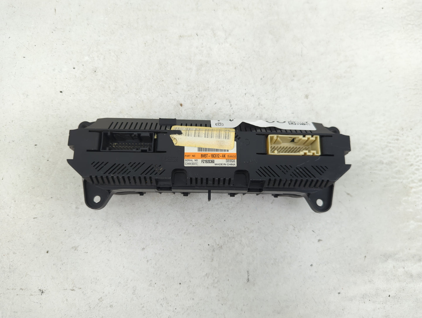 2013-2014 Ford Focus Climate Control Module Temperature AC/Heater Replacement P/N:BM5T-18C612-AK Fits Fits 2013 2014 OEM Use