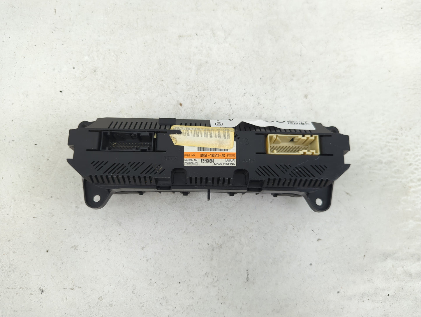 2013-2014 Ford Focus Climate Control Module Temperature AC/Heater Replacement P/N:BM5T-18C612-AK Fits Fits 2013 2014 OEM Use