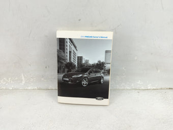 compare product 2013 Ford Focus Owners Manual Book Guide P/N:DM5J19A321AB OEM Used Auto Parts