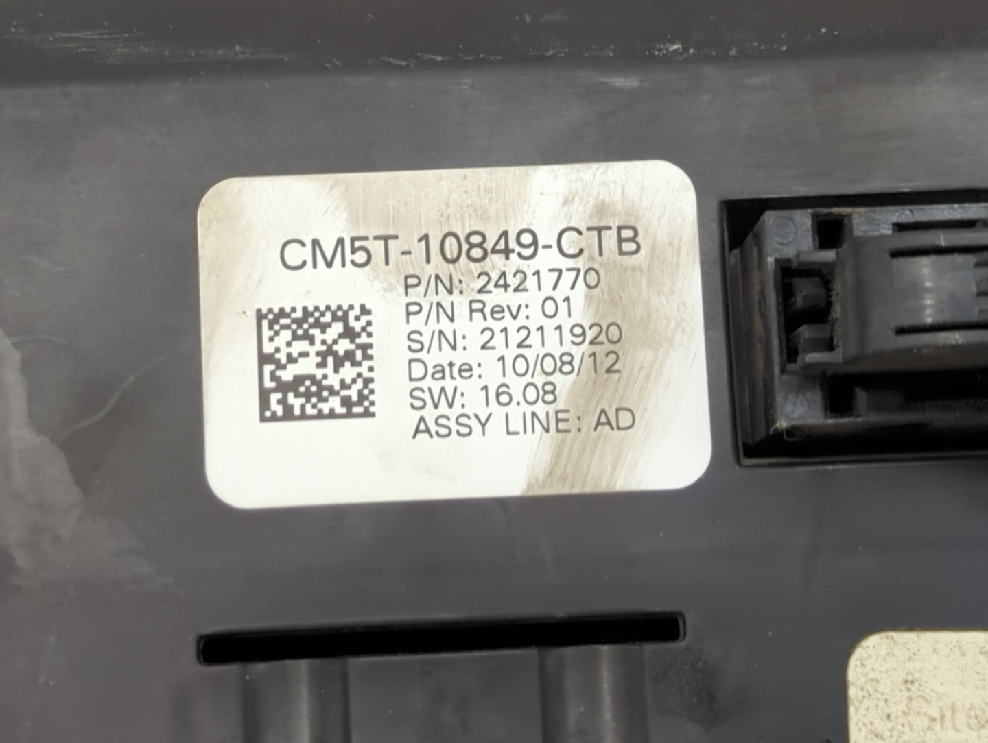 2013-2014 Ford Focus Instrument Cluster Speedometer Gauges P/N:CM5T-10849-CTB Miles: Fits Fits 2013 2014 OEM Used Auto Parts