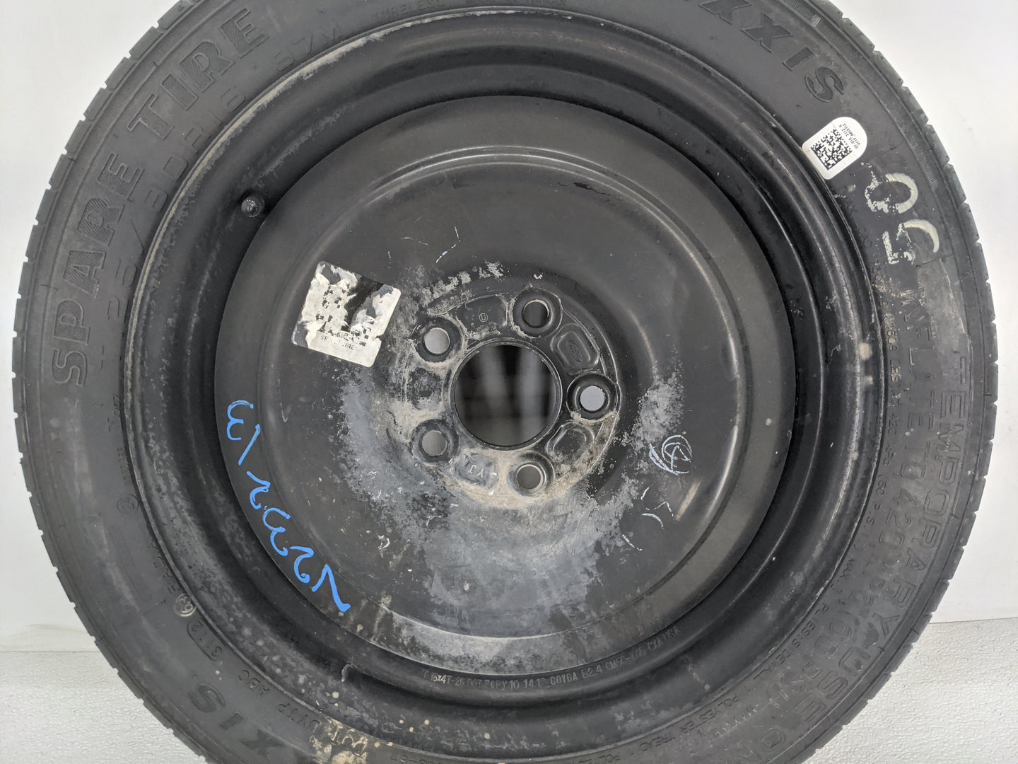 2012-2018 Ford Focus Spare Donut Tire Wheel Rim Oem 1455302 - Oemusedautoparts1.com