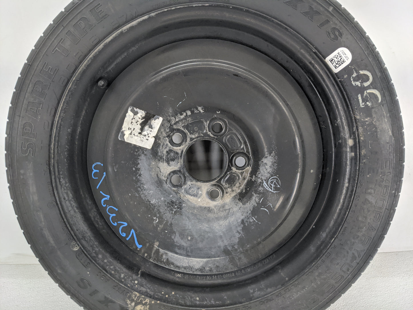 2012-2018 Ford Focus Spare Donut Tire Wheel Rim Oem 1455302 - Oemusedautoparts1.com