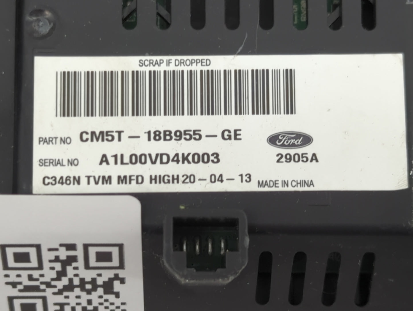 2012-2014 Ford Focus Information Display Screen 1468708 - Oemusedautoparts1.com