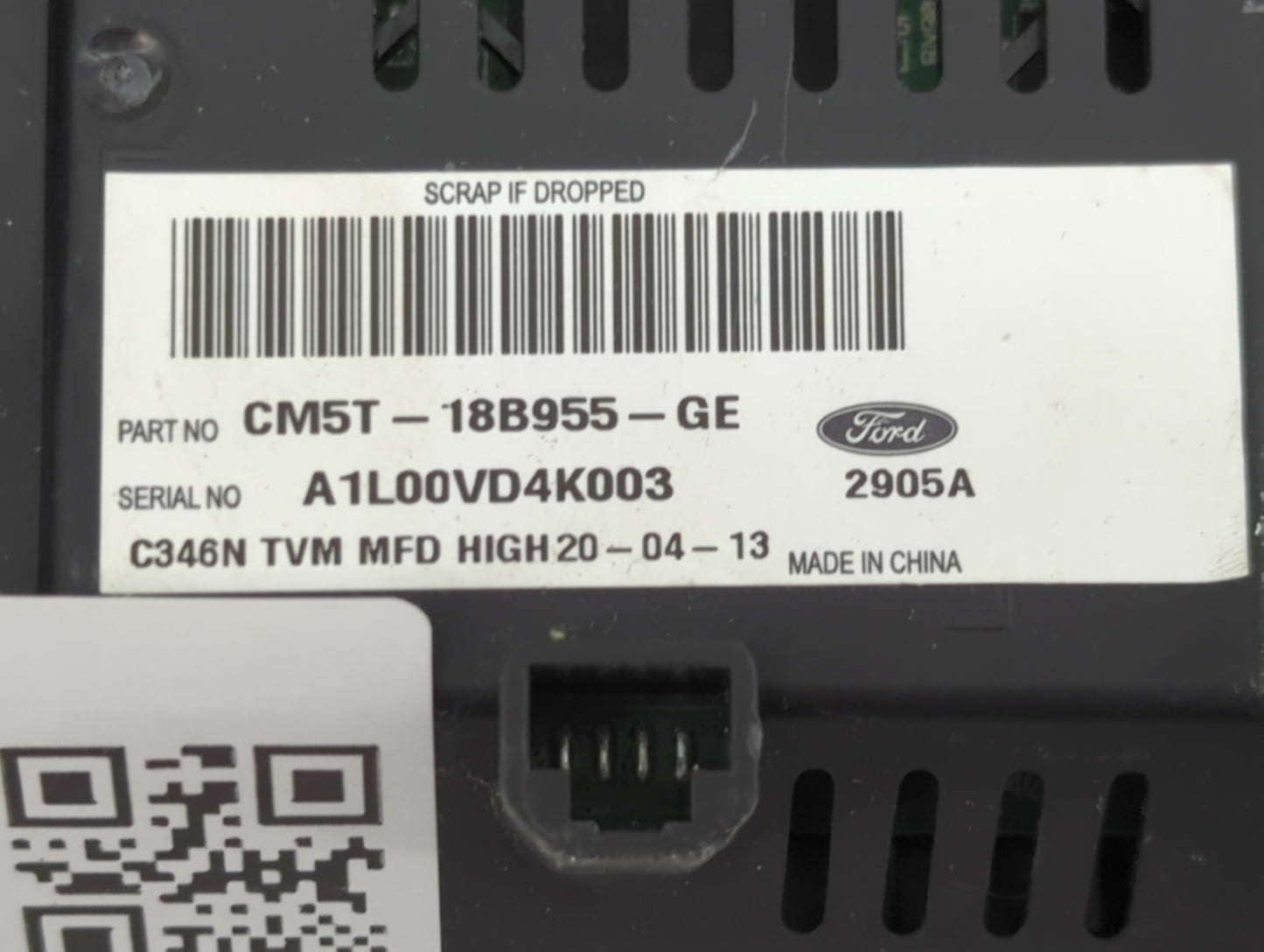 2012-2014 Ford Focus Information Display Screen 1468708 - Oemusedautoparts1.com