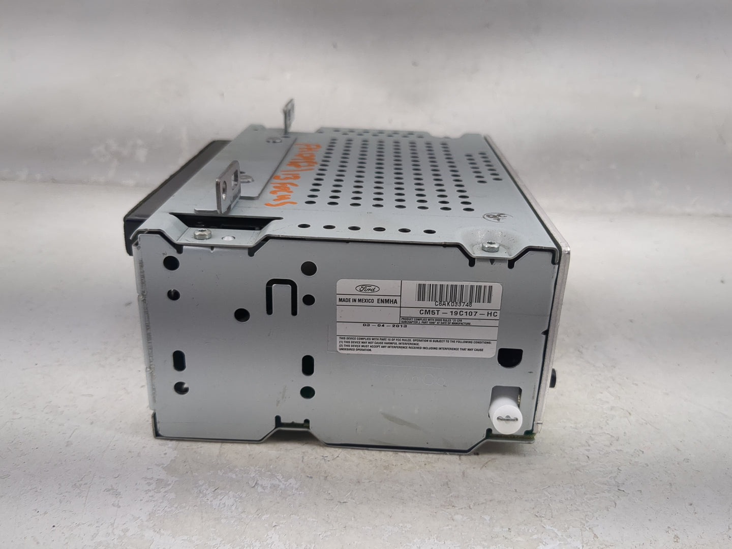 2013 Ford Focus Radio AM FM Cd Player Receiver Replacement P/N:CM5T-19C107-HC Fits OEM Used Auto Parts - Oemusedautoparts1.c