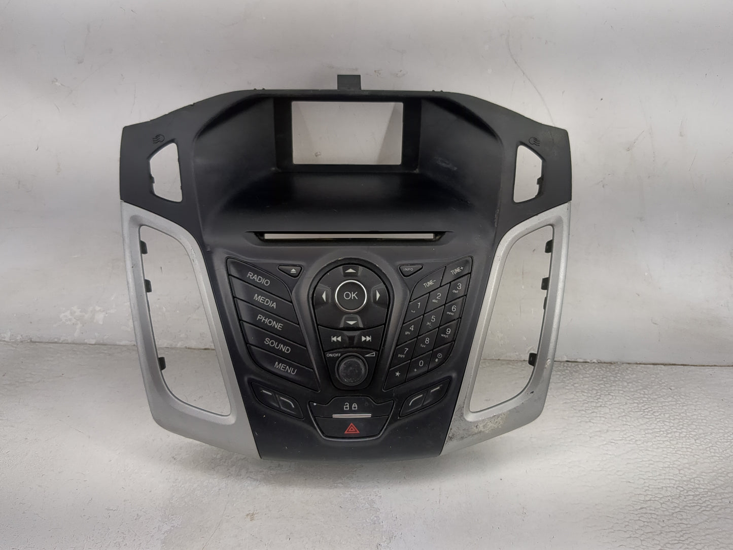2013-2014 Ford Focus Radio Control Panel Black 1474658 - Oemusedautoparts1.com