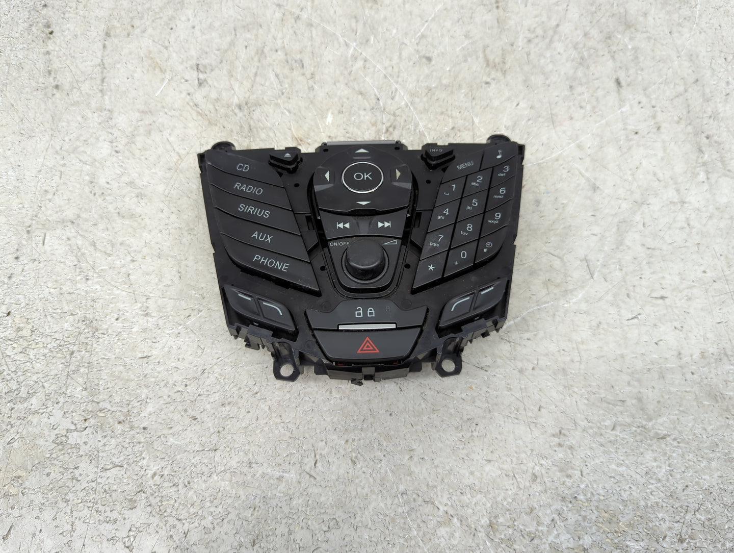 2012-2013 Ford Focus Radio Control Panel 1492831 - Oemusedautoparts1.com