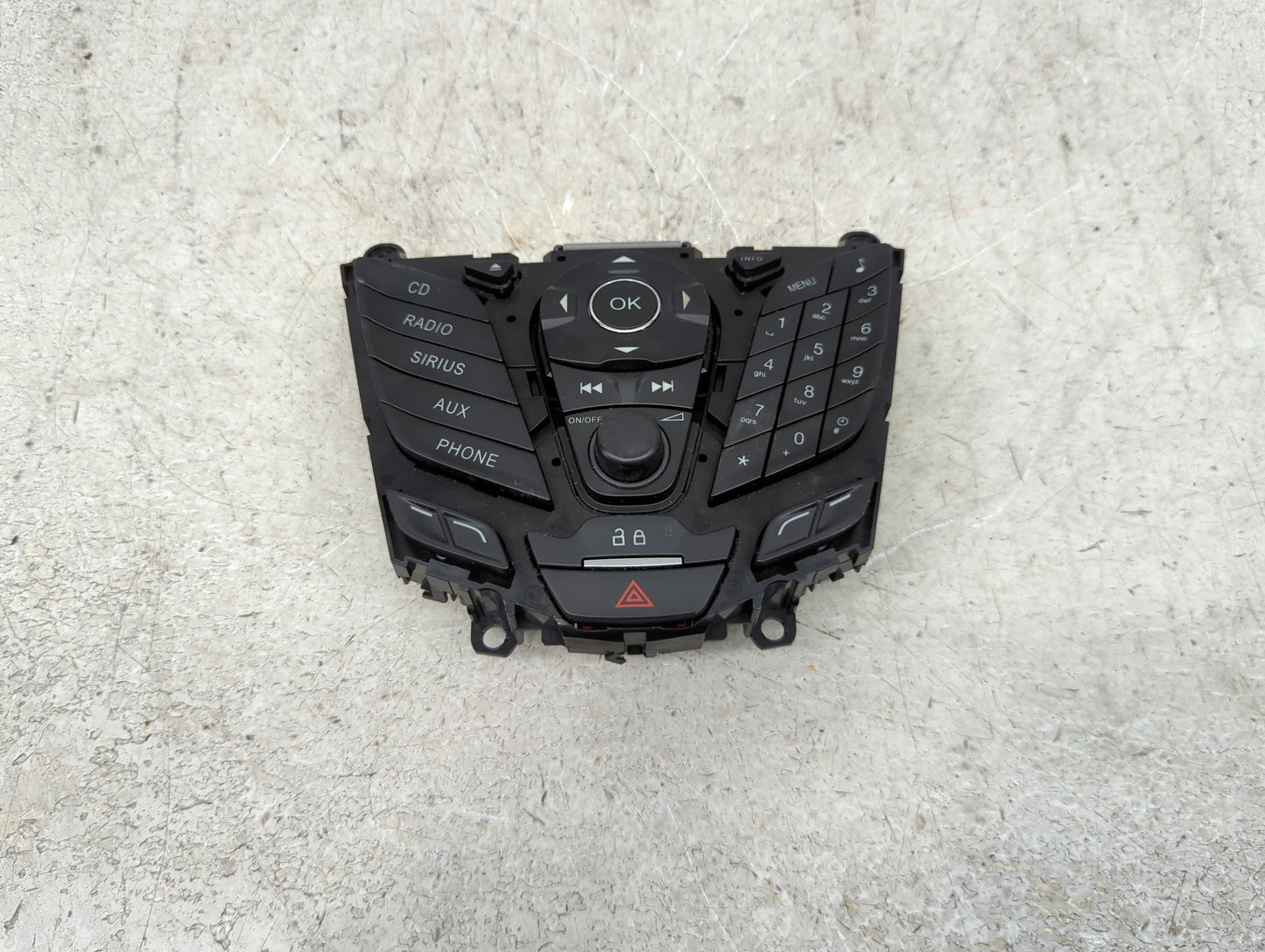 2012-2013 Ford Focus Radio Control Panel 1492831 - Oemusedautoparts1.com