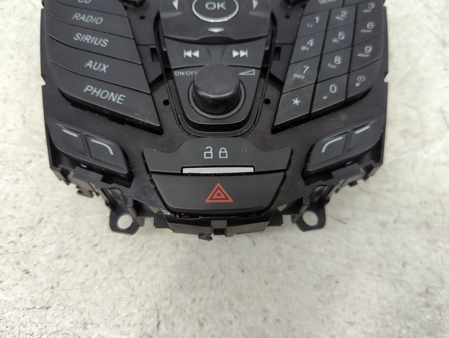 2012-2013 Ford Focus Radio Control Panel 1492831 - Oemusedautoparts1.com