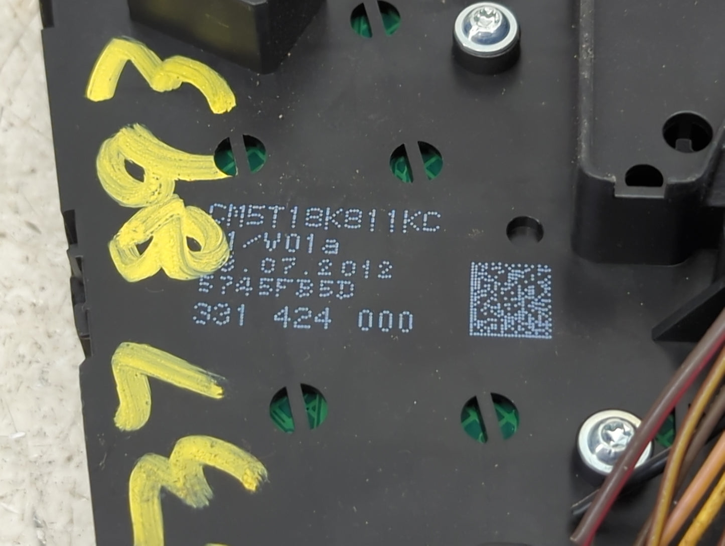 2012-2013 Ford Focus Radio Control Panel 1492831 - Oemusedautoparts1.com