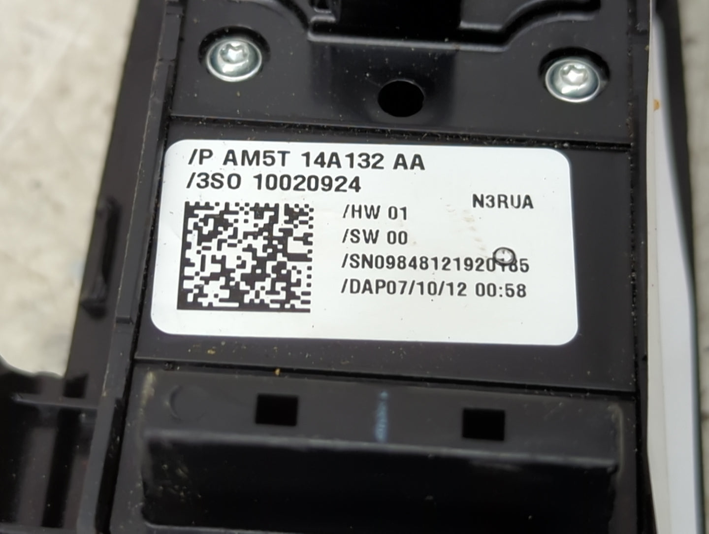 2012-2018 Ford Focus Master Power Window Switch Replacement Driver Side Left P/N:AM5T 14A132 AA Fits OEM Used Auto Parts - O