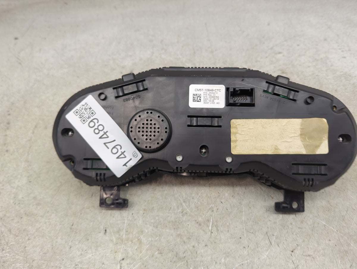 2013-2014 Ford Focus Instrument Cluster Speedometer Gauges P/N:CM5T-10849-CTC 2534210 Miles: Fits Fits 2013 2014 OEM Used Au