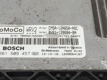 2012-2013 Ford Focus PCM Engine Control Computer ECU ECM PCU OEM P/N:CM5A-12A650-ASC BV61-12B684-BA, 0261S09457 Fits 2012 2013 OEM Used Auto Parts