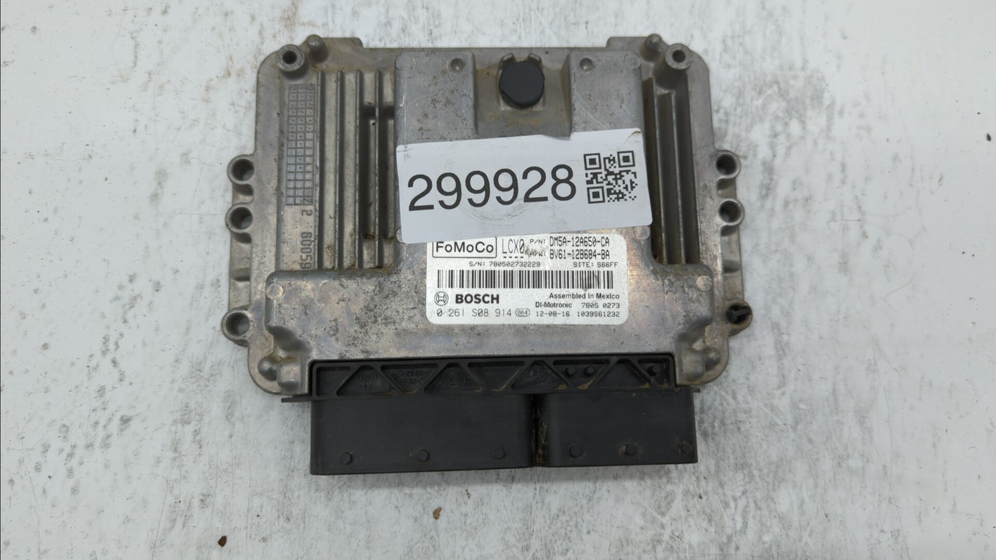 2013-2018 Ford Focus PCM Engine Control Computer ECU ECM PCU OEM P/N:DM5A-12A650-CA EMA-12A650-VA Fits OEM Used Auto Parts -