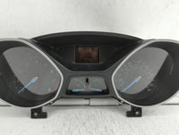 2013-2014 Ford Focus Instrument Cluster Speedometer Gauges P/N:BM5T-14C226-CC Fits Fits 2013 2014 OEM Used Auto Parts - Oemu
