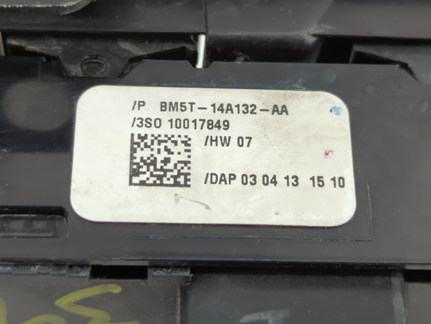 2012-2018 Ford Focus Master Power Window Switch Replacement Driver Side Left P/N:BM51-A240A41-CAW 1085502X Fits OEM Used Aut
