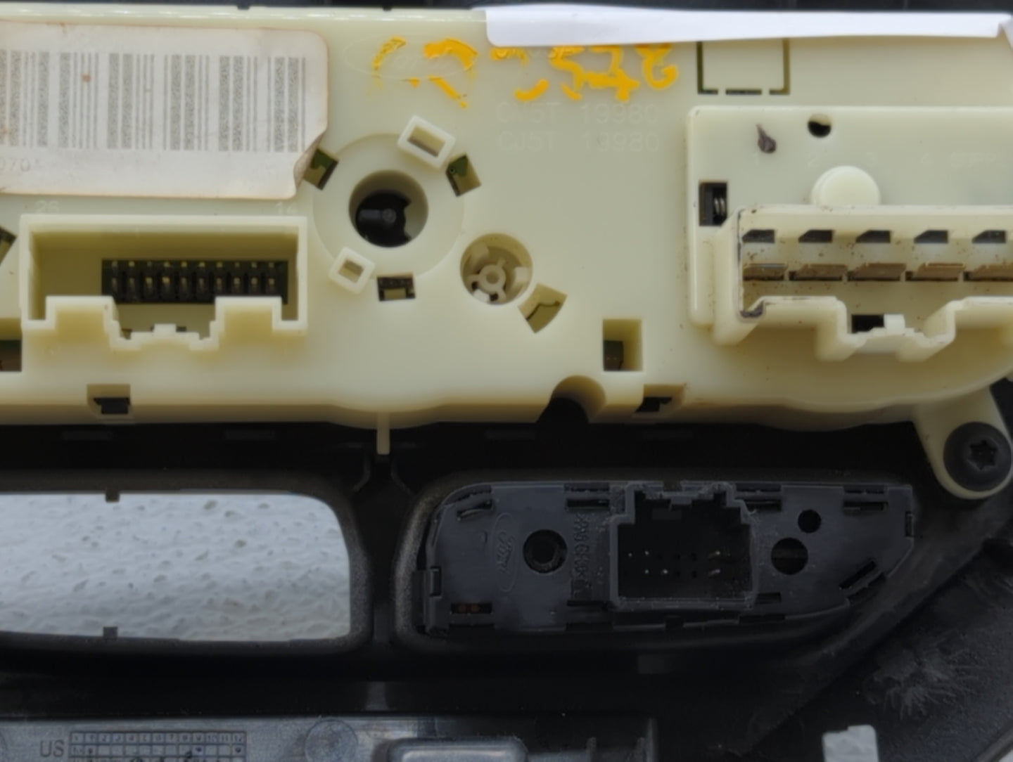 2013-2014 Ford Focus Climate Control Module Temperature AC/Heater Replacement P/N:E1062773 CM5T-19980-AF Fits Fits 2013 2014